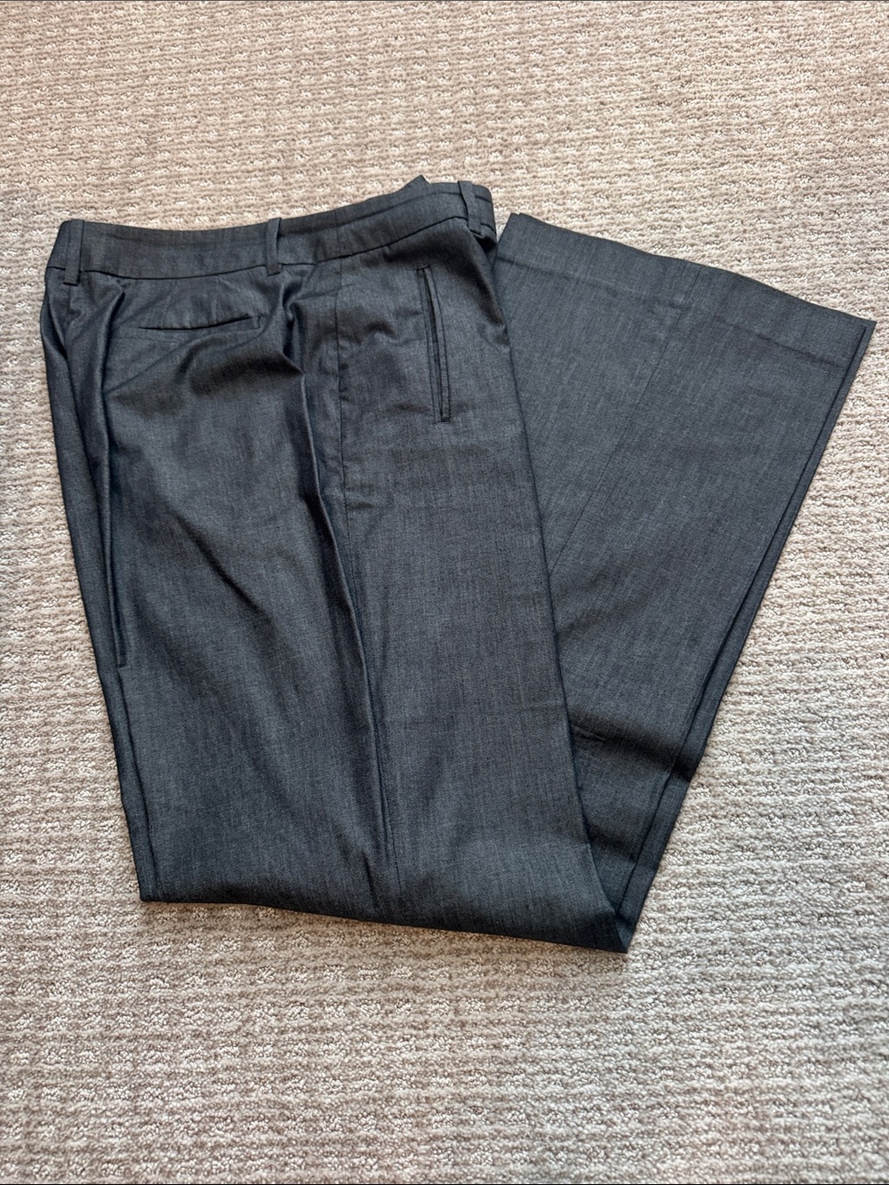 Loft- Charcoal Gray “Kate” Pants- Size 8